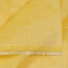Yellow Color Modal Chanderi fabric