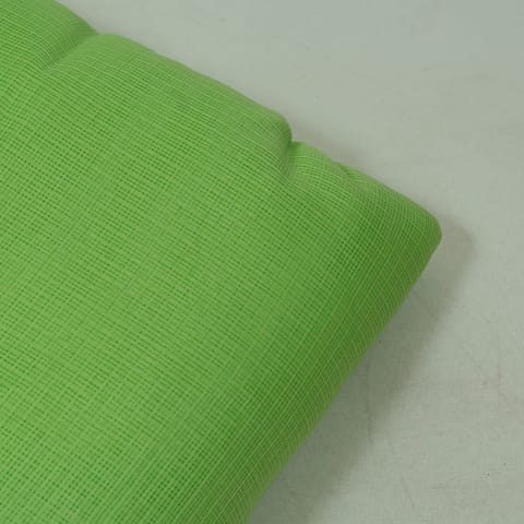 Parrot Green Color Kota Doria Fabric