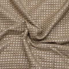 Pista Green Color Dola Silk Embroidery