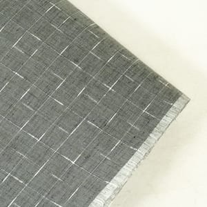 Grey Color Cotton Yarn Dyed Dobby Fabric