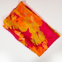 Multi Color Chinon Chiffon Printed Fabric