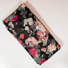 Multi Color Chinon Chiffon Printed Fabric