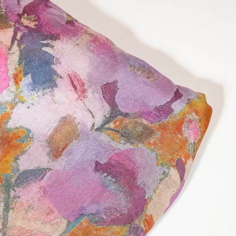 Multi Color Chinon Chiffon Printed Fabric