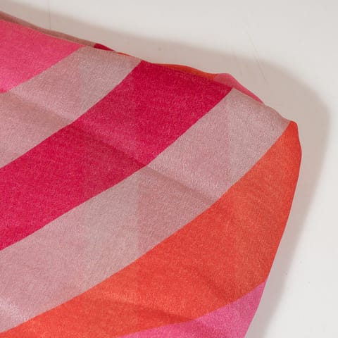 Multi Color Chinon Chiffon Printed Fabric