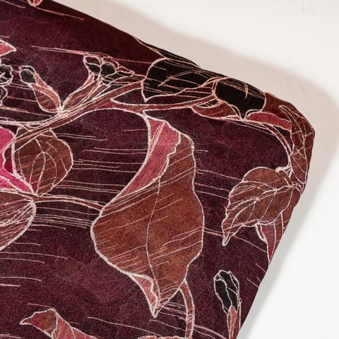 Multi Color Chinon Chiffon Printed Fabric
