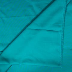 Blue Color Banana Crepe Fabric