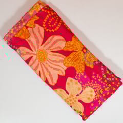 Majenta Color Dola Silk Digital Printed Fabric