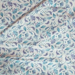 Multi Color Poplin Lycra Printed Fabric