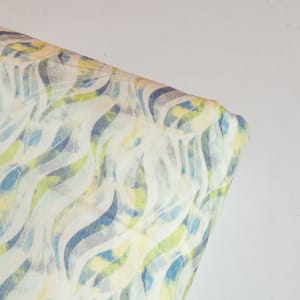 Multi Color Poplin Lycra Printed Fabric