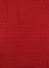 Maroon color Big width Rayon chikan fabric