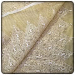 Kota Doria Embroidery(70cm cut Piece)