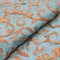 Georgette Embroidery(1 Mtr Piece)