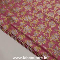 Brocade Silver Gold (1.1 Meter Cut Piece )