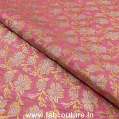 Brocade Silver Gold (1.1 Meter Cut Piece )
