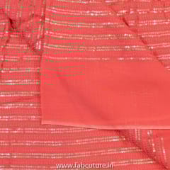 Georgette Sequins Embroidered Fabric