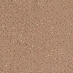 Peach Color Chinon Chiffon Sequins Embroidered Fabric
