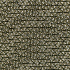 Bottle Green Color Jacquard Silk fabric