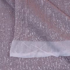 Rose Gold Crush wrinkle Net Lycra fabric