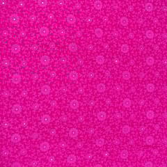 Pink Color Gerogette Thread Gota Embroidery(1.5 meter piece)
