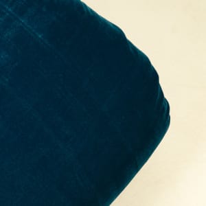 Peacock Color Silk Velvet