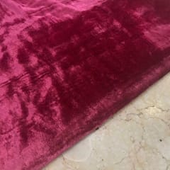 Magenta Silk Velvet fabric