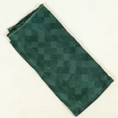 Green Color Uppada Silk Digital Printed Fabric