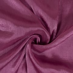 Wine Color Organza Chiffon Fabric
