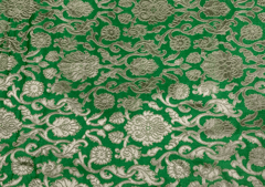 Pure Brocade Green Floral