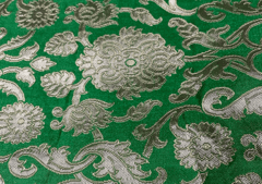 Pure Brocade Green Floral