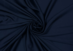 Navy Blue Armani Satin Fabric