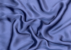 Navy Blue N729 Armani Satin Fabric