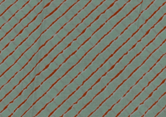 Printed Cotton Cambric Pista Green Red Stripes