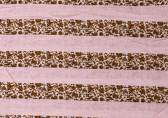 Printed Cotton Cambric Pink Stripes