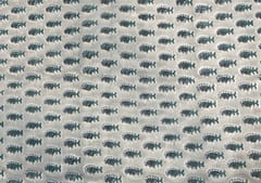 Printed Cotton Cambric Light Grey Flowers