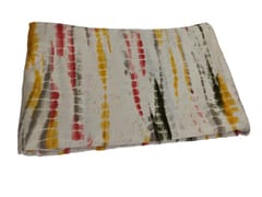 Multicolor Shades Stripes Muslin Print Fabric