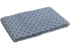 Grey With Black , White Floral Printed Cotton Fabric