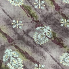 Multicolor  Shades Floral Printed Rayon Fabric