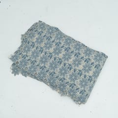 Crepe Cutwork Fabric