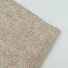 Crepe Cutwork Fabric