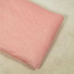 Peach Color Kota Doria Fabric
