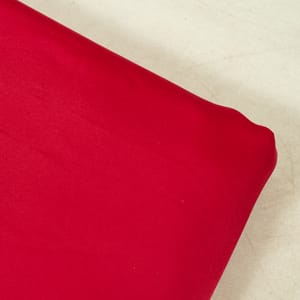Red Color Gucci Satin Fabric