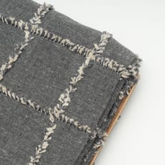 Grey Color Cotton Cambric Dobby Fabric