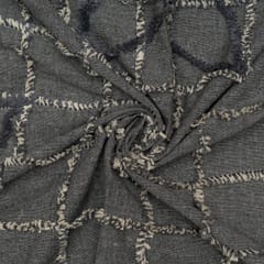 Grey Color Cotton Cambric Dobby Fabric