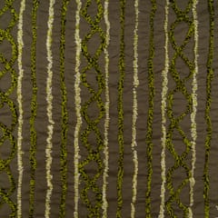 Olive Green Color Cotton Cambric Dobby Fabric