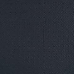 Black Color Georgette Chikan Embroidered Fabric (1.75Meter Piece)