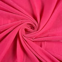 Baby Pink Color Velvet Fabric