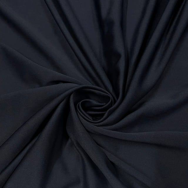 Navy Blue Color Zara Lycra Fabric (N90D)