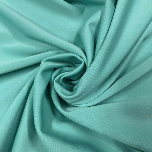 Sea Green Color Zara Lycra Fabric (N103)