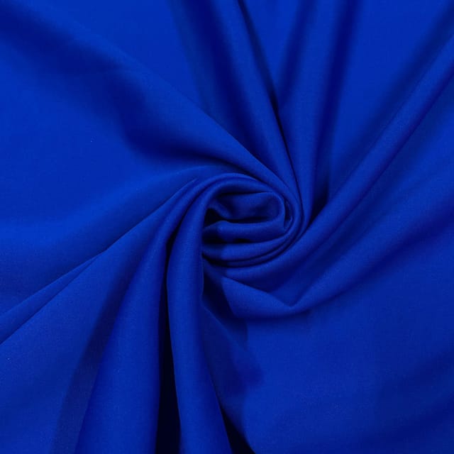 Royal Blue Color Zara Lycra Fabric (N52)