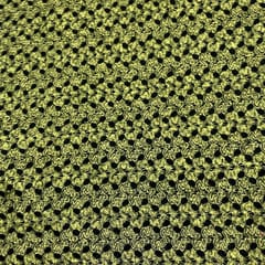 Yellow Color Woolen Knit Fabric